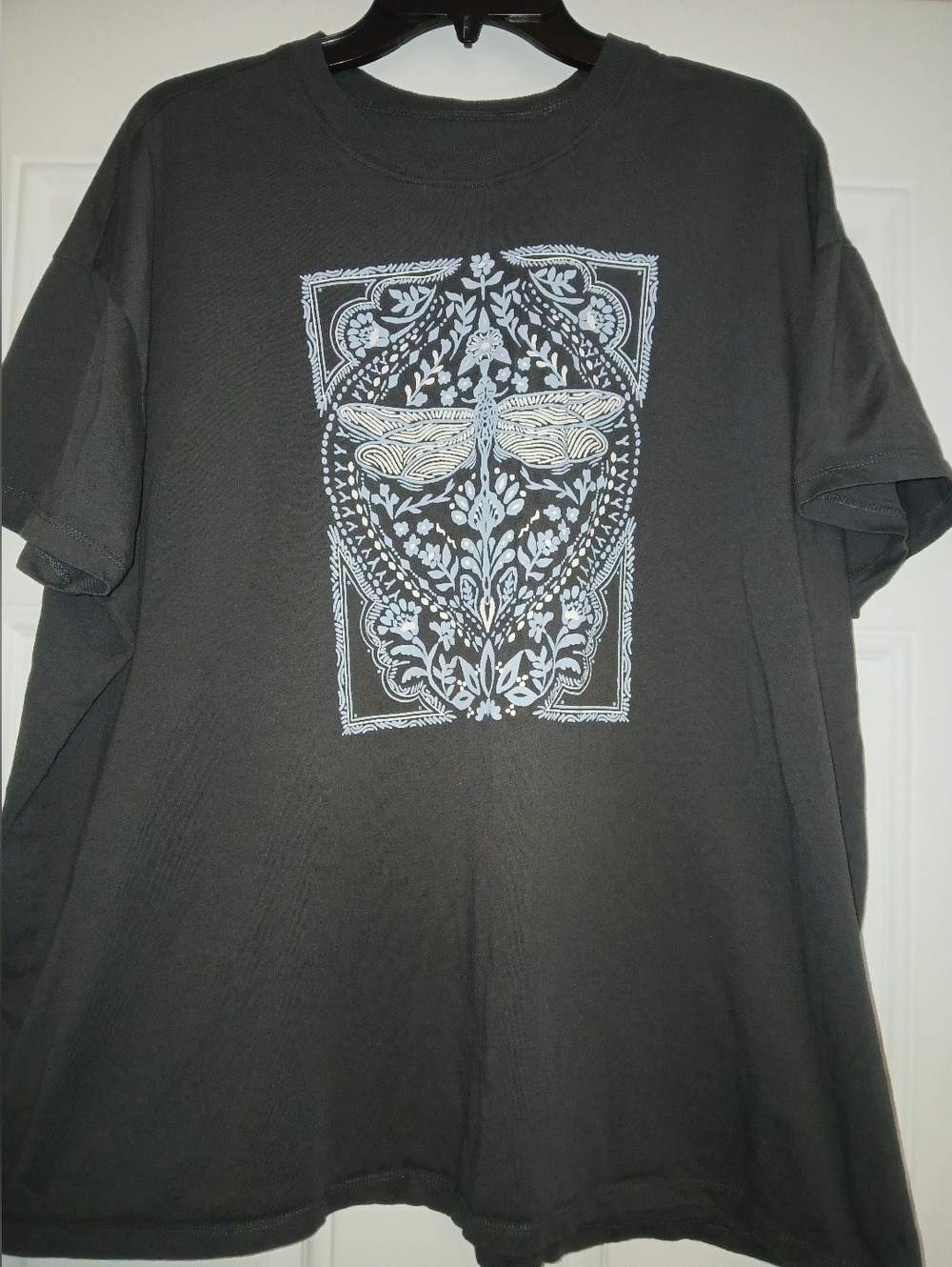 Torrid Dragonfly T Shirt Oversized Gray 0X